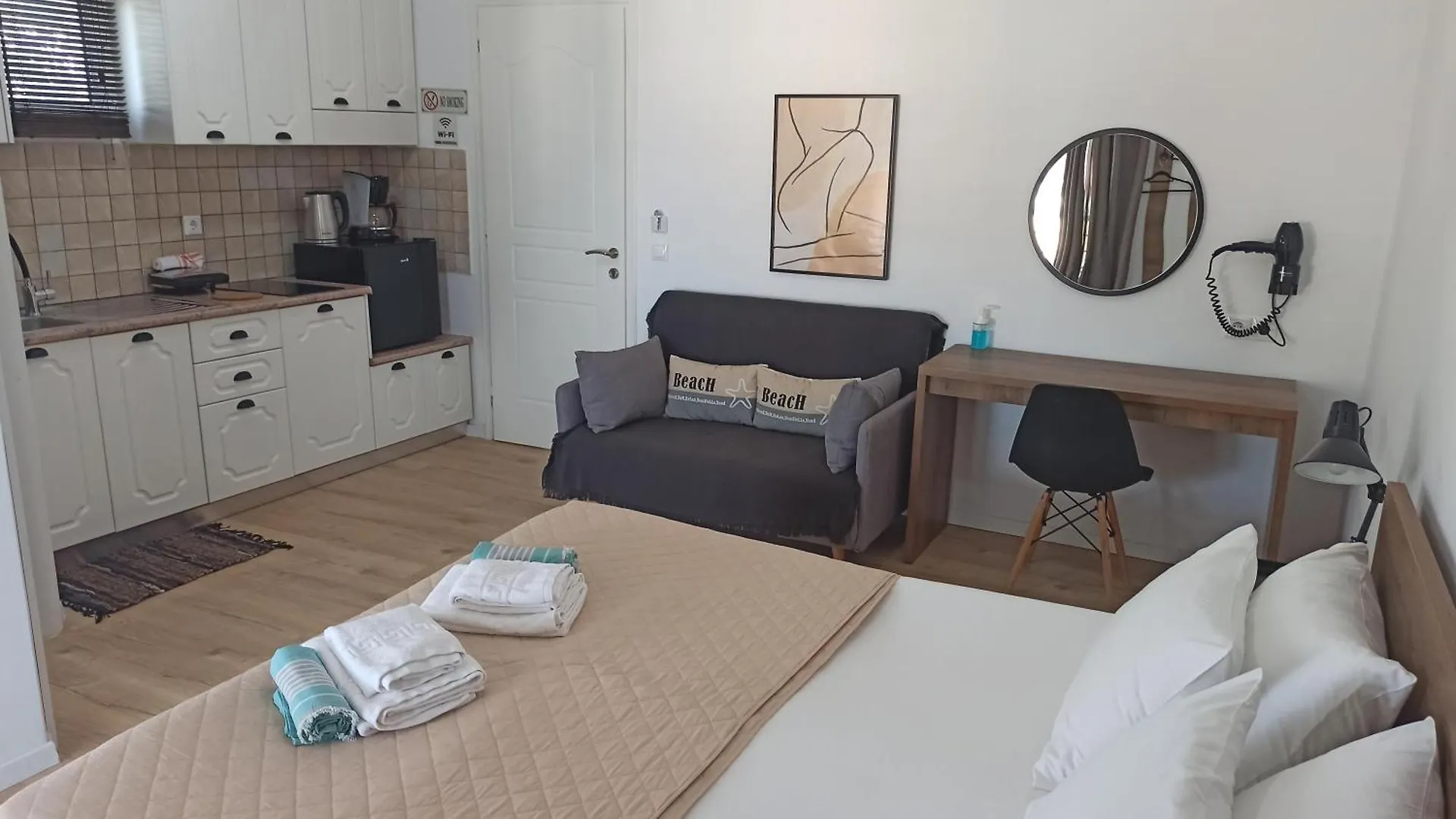 Apartmán Bourbos Summer Rooms Himarë Albánie